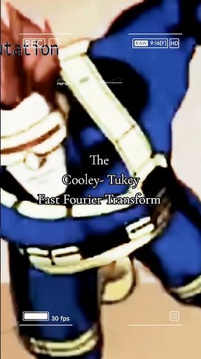 The Cooley Tukey Fast Fourier Transform #coleytuki #fft