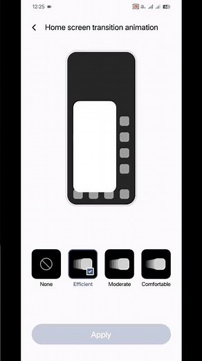 Home Screen Transition Animation Change | How To Change Home Screen Transition On Android #short