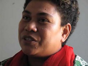 Pacific Island activist in New York
