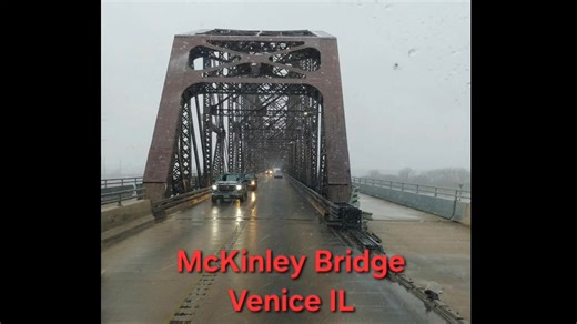 ⚞𝗠͟𝗔͟𝗗͟𝗜͟𝗦͟𝗢͟𝗡͟ ͟𝗖͟𝗢͟𝗨͟𝗡͟𝗧͟𝗬͟⚟ 10:45 - Illinois State Police Troop 8🚔👮 • McKinley Bridge Westbound (Venice) •• "Part of the bridge fell of and damaged her vehicle" 2017 Gold Ford Fusion She's waiting at the Venice Police station (Map in comments) | Downstate Illinois-Metro East StL Scanner 911-DIMEcom