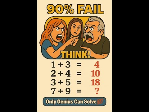 📈 Only for genius 🔢🧠 | LIVE IQ Test #math #challenge #quiz
