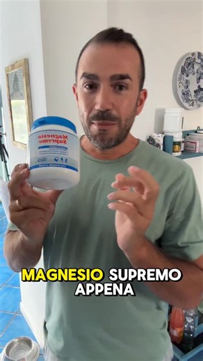 Ivan Palazzolo - Operatore olistico | Metabolismo & Dimagrimento on Instagram: "✨ Tutorial Magnesio Supremo ✨ Ecco come prenderlo al mattino ☀️ Il Magnesio Supremo è, secondo me, la forma migliore di magnesio per: ✅ Attivare il metabolismo ✅ Favorire il dimagrimento ✅ Aumentare energia e vitalità ✅ Migliorare il benessere generale Guarda il video fino alla fine 🎥 perché ti mostro in pratica come prepararlo e prenderlo. 👉 Vuoi che faccia anche un video su come prenderlo la sera 🌙 prima di anda