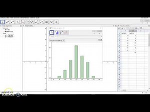 MEDIA MEDIANA Y MODA PARA PRINCIPIANTES CON GEOGEBRA