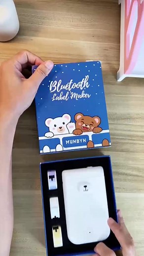 Connect with your munbyn Bluetooth printer and