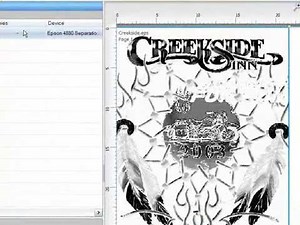 Printing separations from CorelDraw with FilmMaker RIP