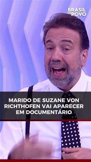 Suzane Von Richthofen's husband will appear in a documentary, Lordello comments.