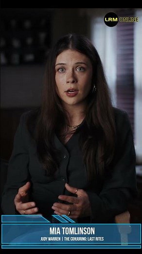 Mia Tomlinson on Tony in The Conjuring: Last Rites