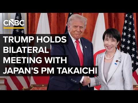President Trump participates in a bilateral meeting with Japan's PM Sanae Takaichi — 3/19/2026
