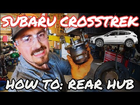 How To Replace 2016-2023 Crosstrek Rear Bearing