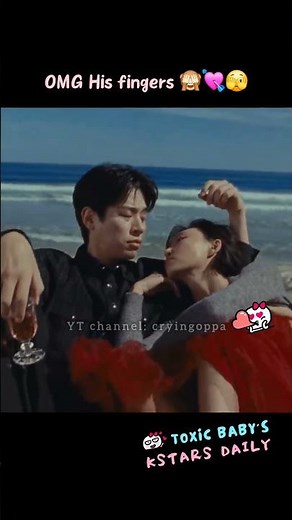 A super heart-fluttering moment from Park Jungmin Hwasa MV #goodgoodbye #parkjungmin #hwasa