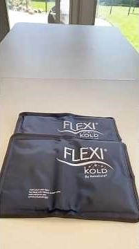 The Best Reusable Ice Packs for Pain Relief! FlexiKold Gel Ice Pack for Back, Knee & Shoulder