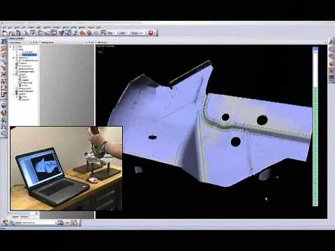 Scanning In Polyworks Inspector