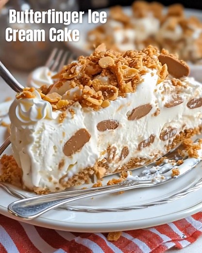 5.3K views · 88 reactions |  Butterfinger Ice Cream Cake (No-Bake!)...