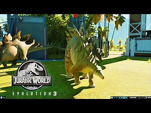 Adding Guest ATTRACTIONS to the Herbivore Exhibit in Jurassic World Evolution 3