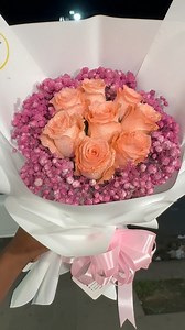 29 reactions · 4 comments | Premium peach color rose with gypsy Order now ! | Flowers Pick | Facebook