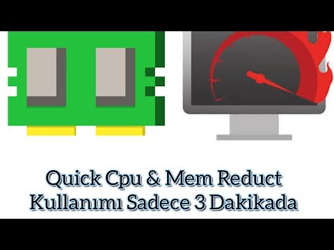 Quick Cpu | Mem Reduct Kullanımı | Performans Arttırmak | Ram Temizliği Sadece 3 Dakikada
