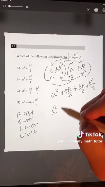 Understanding the Meaning of FOIL in Math