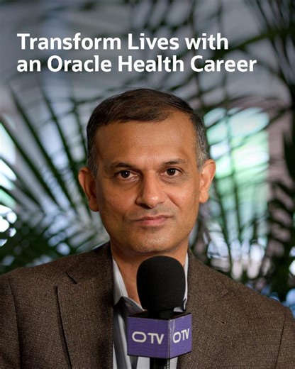 Help us build the AI apps that connect clinicians & patients. Join Oracle Health https://social.ora.cl/61857qrkN | Oracle Careers