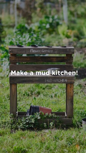 It's super easy to transform your backyard into an imaginative play...