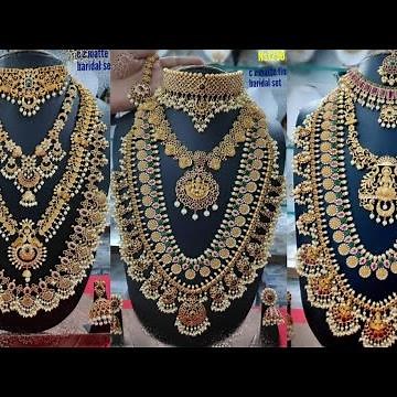 Latest South Indian Bridal Jewelry Sets || Bridal Jewellery Set Designs || South Wedding Jewellery