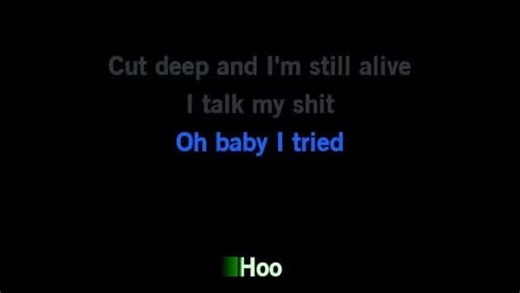 Karaoke Cut Deep - Matt Maeson - CDG, MP4, KFN - Karaoke Version