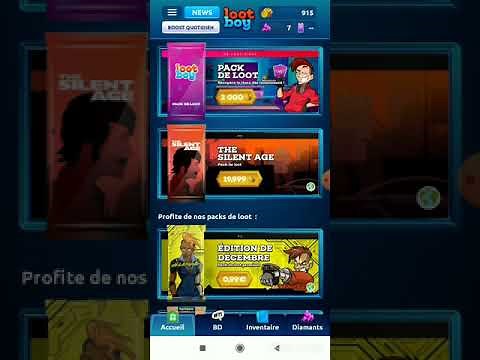 Je vous explique comment utiliser lootboy et vous donne 3 codes