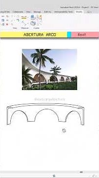 OPENING ARCO - Learn Revit #revit #design #architecture #learning #model