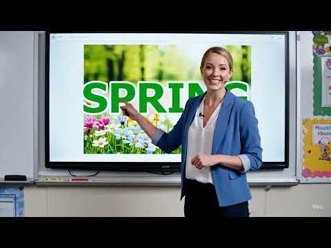 Let's learn four seasons; spring, summer, autumn and winter.