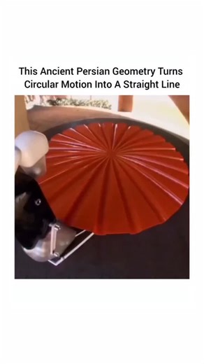 FUNNY FUNNY on Instagram: "What looks like a simple marble toy is actually a 700-year-old mathematical idea in motion. This device demonstrates the Tusi Couple, where two perfectly synchronized circular motions combine to create a straight-line path. Invented by 13th-century Persian scholar Nasir al-Din al-Tusi, this principle was once used to explain planetary motion in astronomy. The steel balls only appear to move straight, but their path is the result of pure geometry cancelling curves into