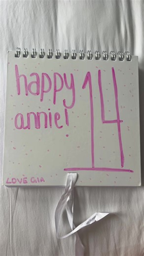 happy birthday annie !! #ily #tookme2hours #birthdaypresent | birthday gift