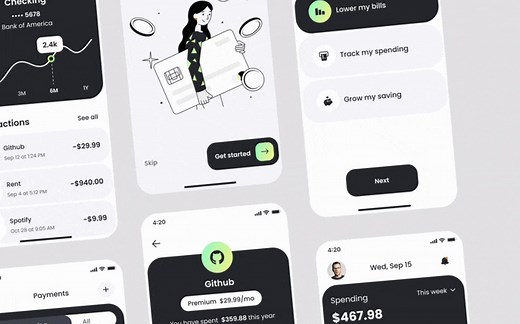 灵感✨16个顶尖交互设计作品#28｜ UI /UX design 动效｜审美提升