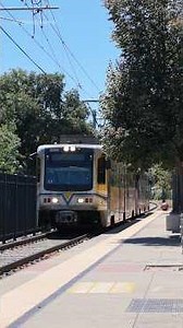 Sacramento Light Rail Trains At Broadway Station 8-14-2026