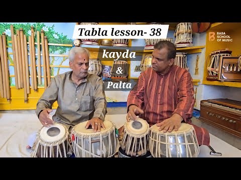 Tabla lesson - 38 || Pt.kishan Ramdohkar || Baba School Of Music || Tabla Tutorials