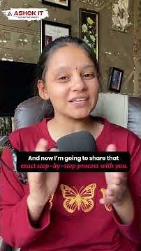 Internship Guide for Beginners | Step-by-Step Tips to Land Your First Internship | Ashok IT