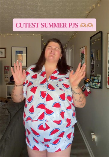Cute Summer Pajamas Under $20 at Walmart