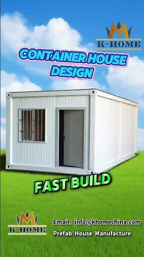 It only takes a few minutes to have a multi functional house！Do you like it？#containerhouse
