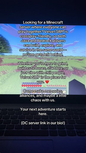 Join Velvet SMP: A New Crossplay Minecraft Adventure