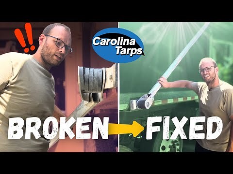 Replacing a Tarp System Lower Arm | Carolina Tarps