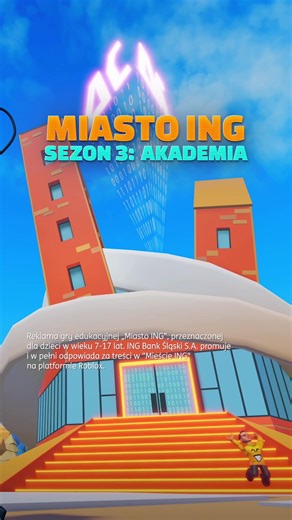 Miasto ING w Roblox - Akademia! Sezon 3