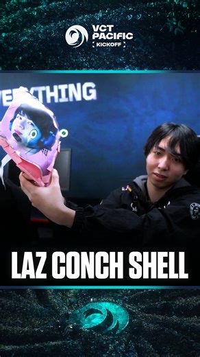 VALORANT Champions Tour Pacific on Instagram: "Manifesting a #ZETAWIN as they call on a @laz.vl buff through the magic conch shell ✨"