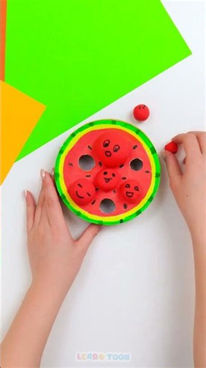 🍉 Watermelon FUN game with MOM! 😂 #Shorts #Kids
