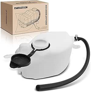 A-Premium Engine Coolant Overflow Recovery Reservoir Tank [with Cap & Tubing] Compatible with Dodge Journey 2009-2020 2.4L