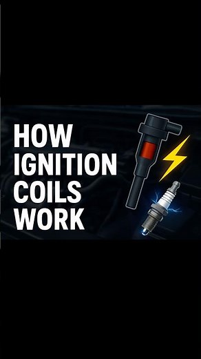 How Ignition Coils Power Your Engine in Seconds! #shorts