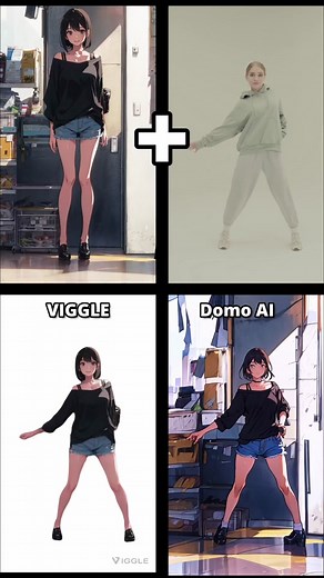 Create Simple Animations with VIGGLE & Domo AI! Part2