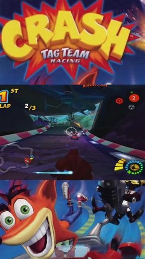Crash Tag Team Racing highlights from the live #crashbandicoot #retro #playstation2
