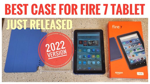 Watch 2022 Amazon Fire 7 Tablet BEST CASE For Latest Model  on Amazon Live