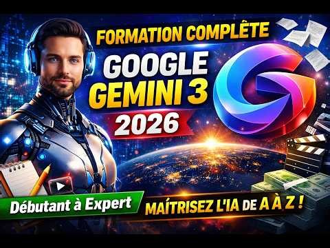 Complete Google Gemini 3 (2026) Training – Mastering AI from A to Z | Beginner to Expert Guide