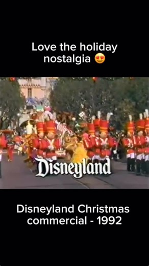 Disney Mouse House on Instagram: "Disneyland Christmas commercial from 1992! I love the holiday nostalgia 😍 #disney #instadisney #disneyreels #disneyinsta #disneygram #disneyig #disneyparks #disneyland #disneylandresort #christmas #holiday #waltdisney #nostalgia #retro #oldschool #throwback"