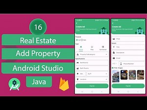 Real Estate App | 16 Add Property | Android Studio | Java