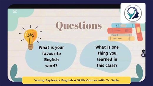 𝐖𝐡𝐚𝐭’𝐬 𝐲𝐨𝐮𝐫 𝐟𝐚𝐯𝐨𝐫𝐢𝐭𝐞 𝐄𝐧𝐠𝐥𝐢𝐬𝐡 𝐰𝐨𝐫𝐝? 🌈 In Tr Jade’s Young Explorers Class, kids learn English through fun questions, simple words, and joyful conversations. They explore new vocabulary, build confidence, and enjoy speaking English naturally 😊🗣️ Learning English starts with curiosity ✨ #TrJade #YoungExplorers #FunEnglish #KidsEnglish #Lexicon101 | Lexicon 101 Myanmar